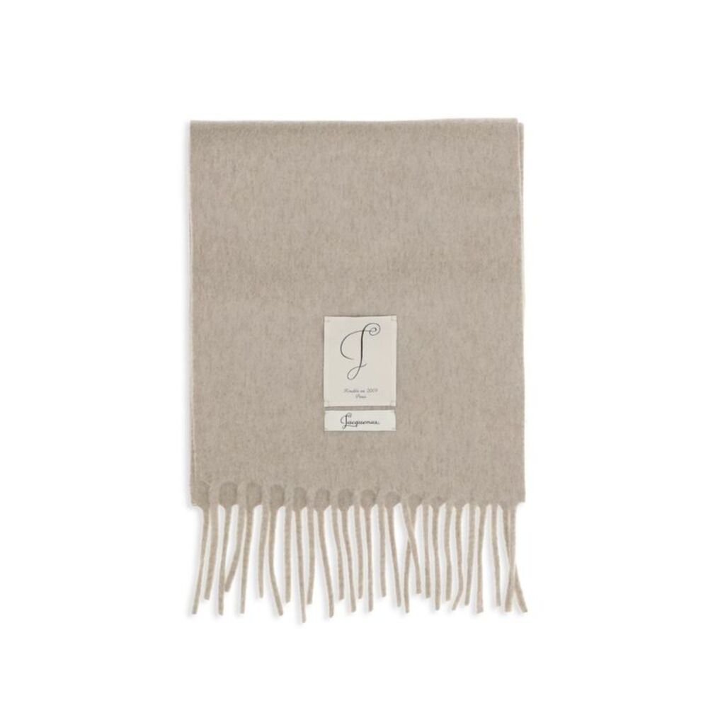 Jacquemus Beige Wool Oves Aries Men's Scarf